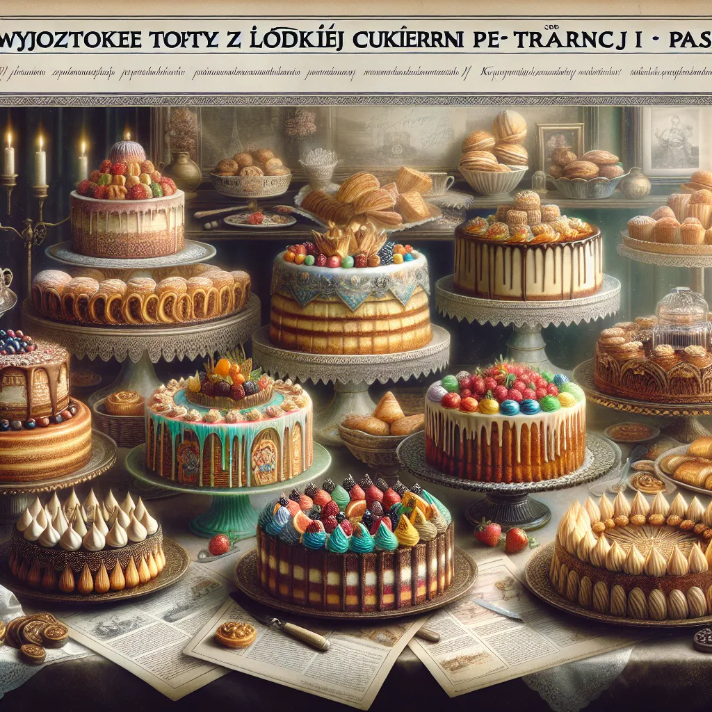 Wyjątkowe torty z łódzkiej cukierni pełne tradycji i pasji